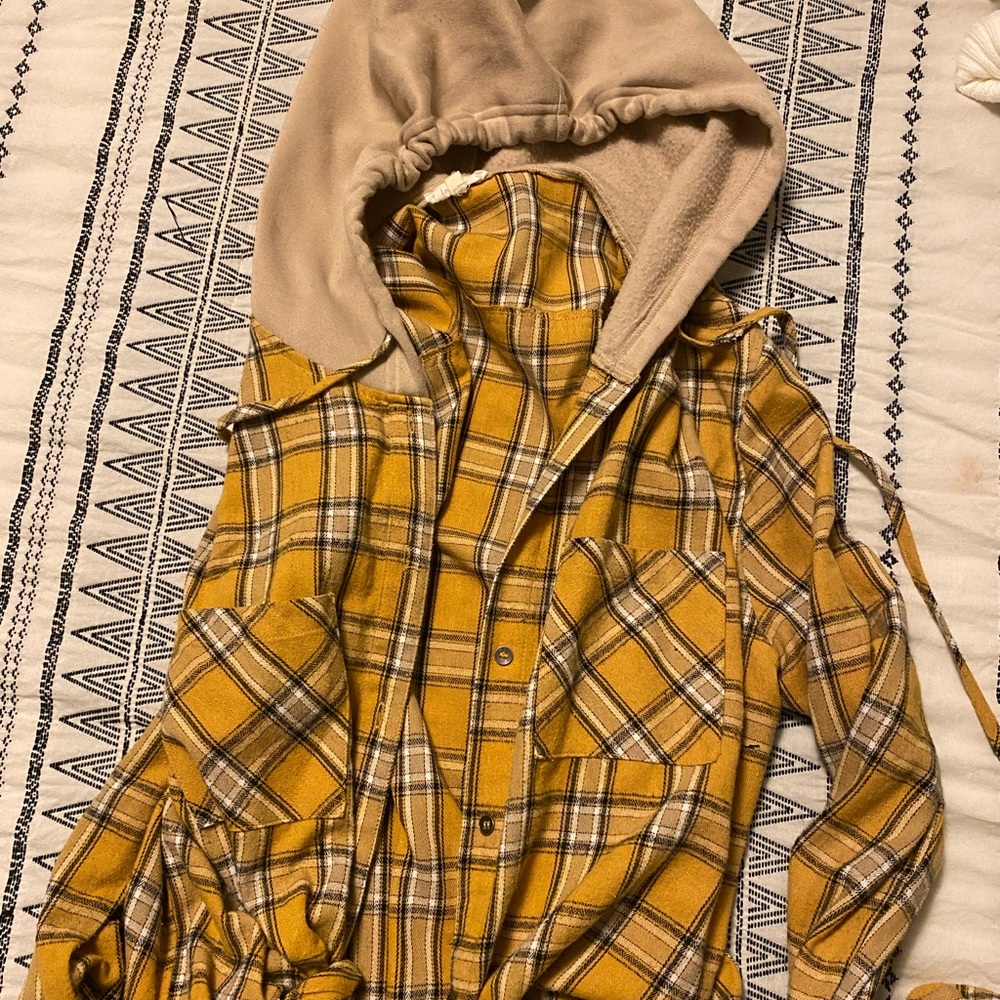 Hooded Plaid